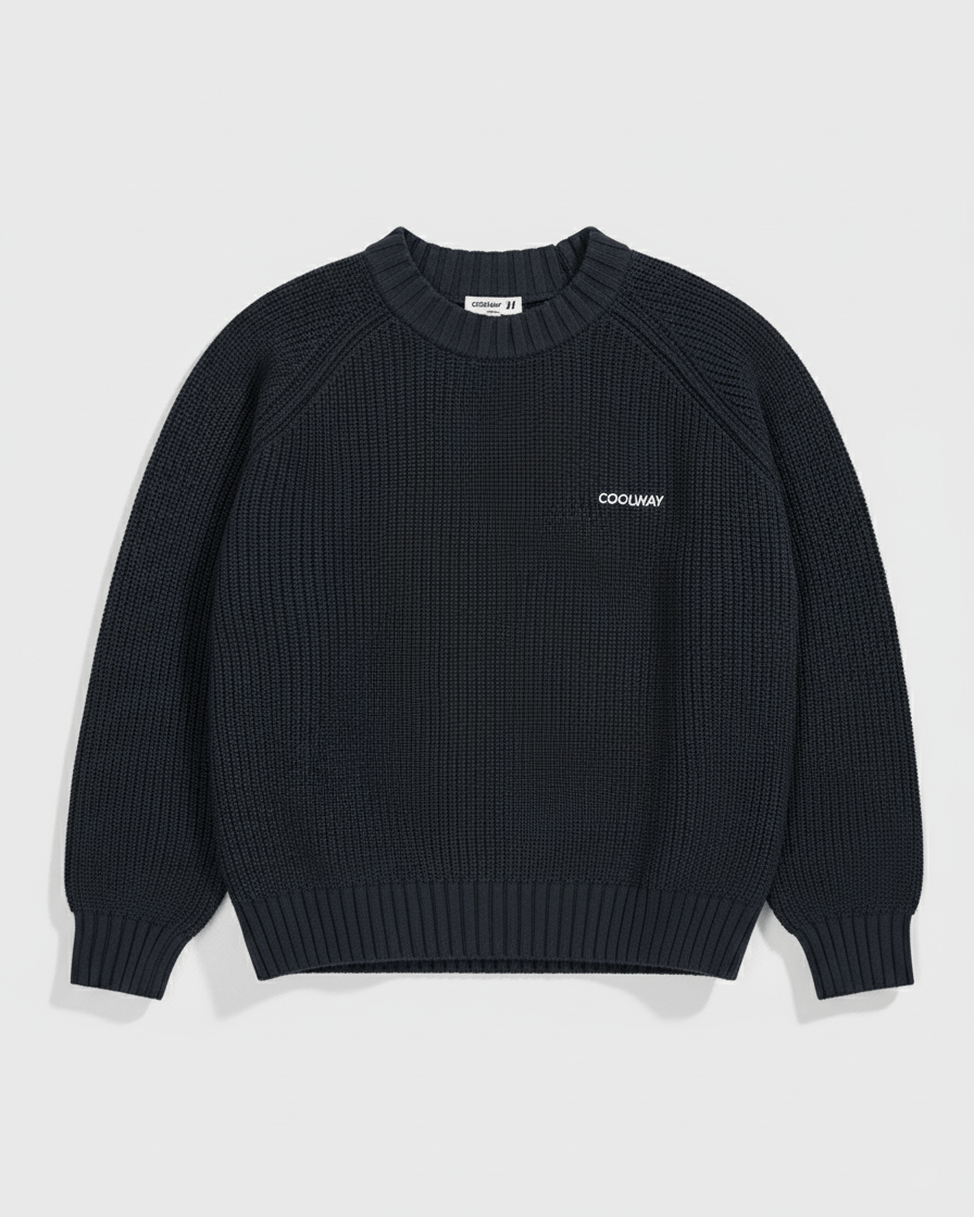 Black Knit Sweater