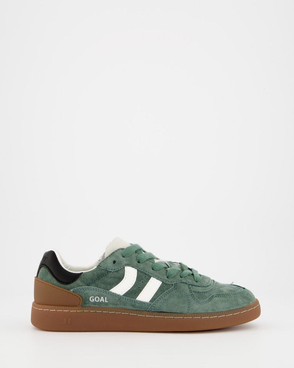 Coolway Goal Leather Sneakers Mens 6US/40EU Green Forest Retro Gum Sole Retro Goal green forest | Coolway Sneakers Brand main image 3
