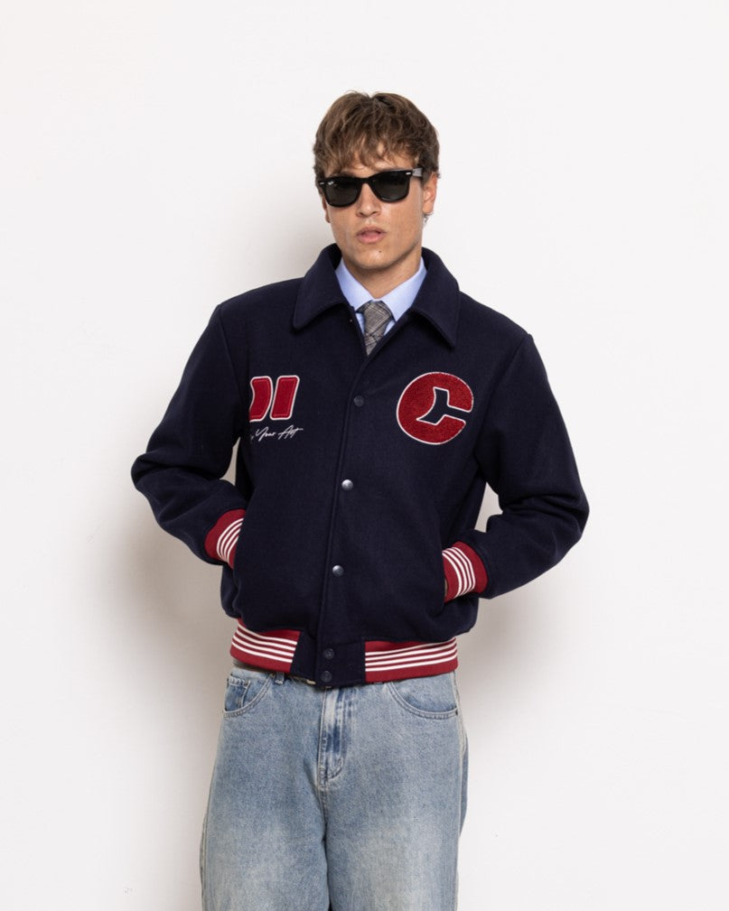 Dark Navy Varsity