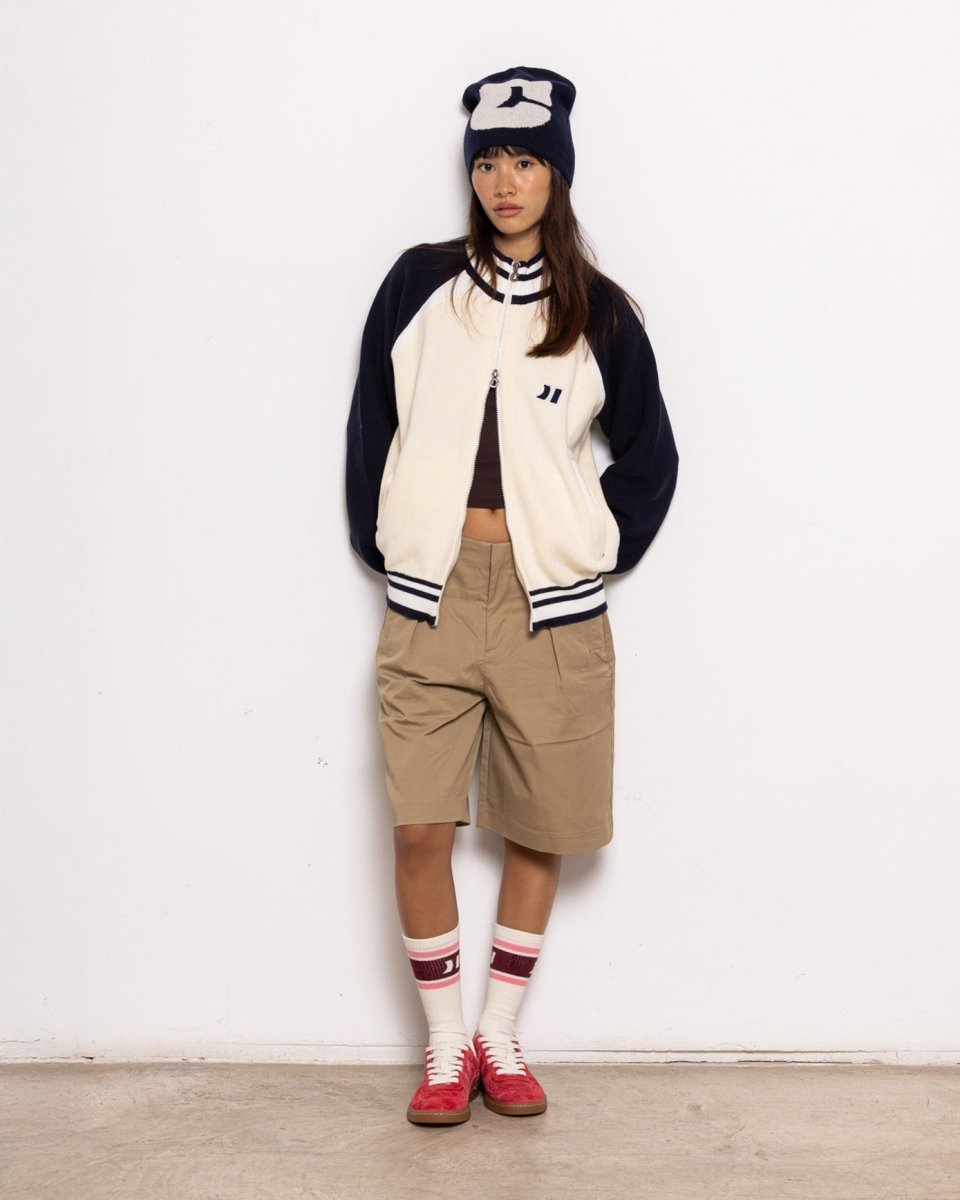 Ice Knit Zipper
