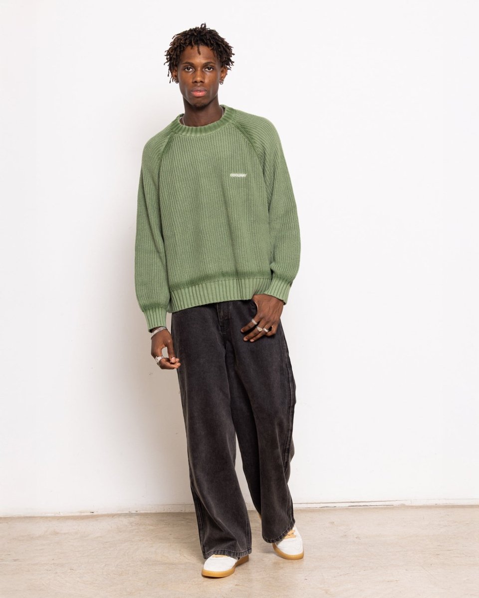 Green Knit Sweater