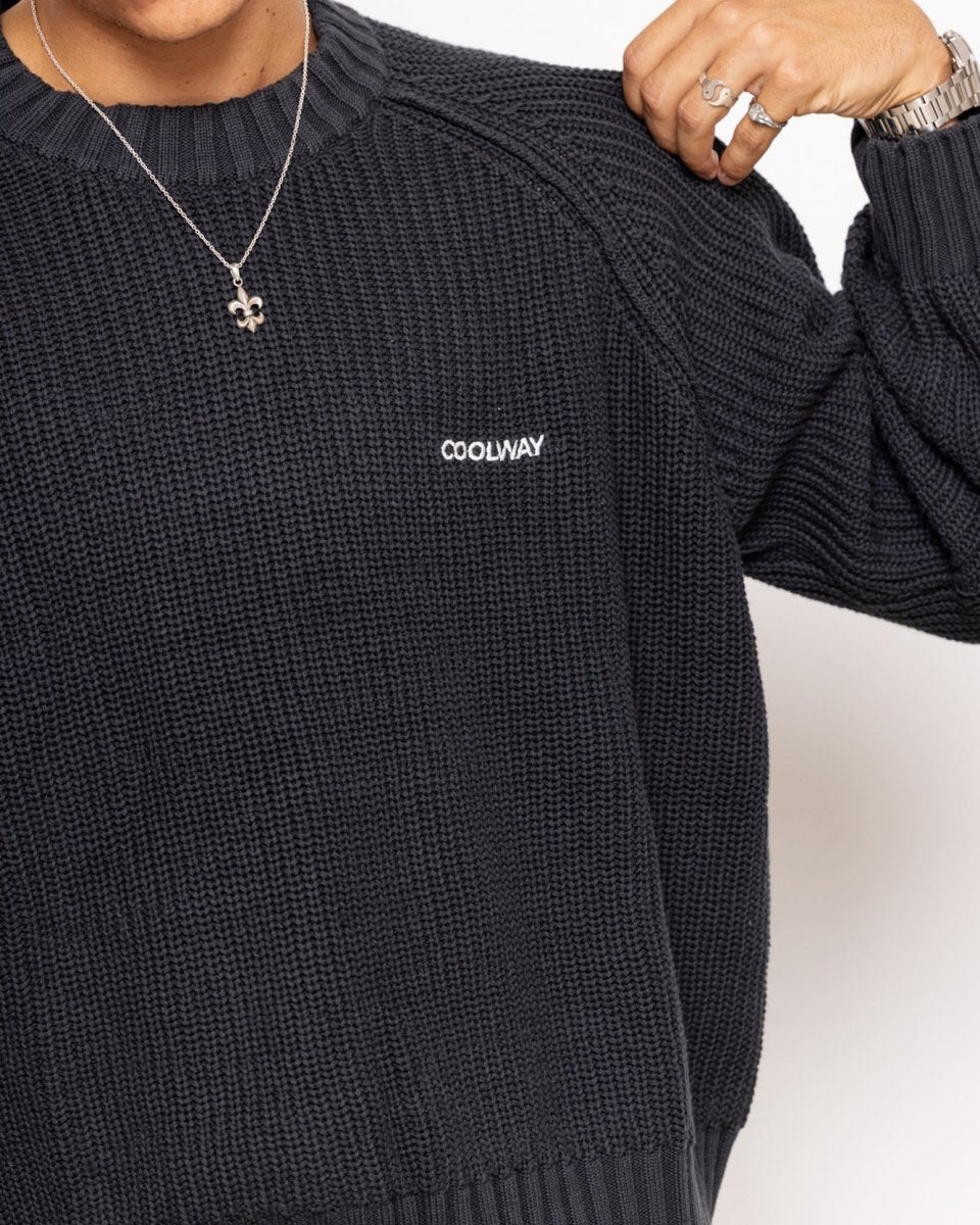 Black Knit Sweater