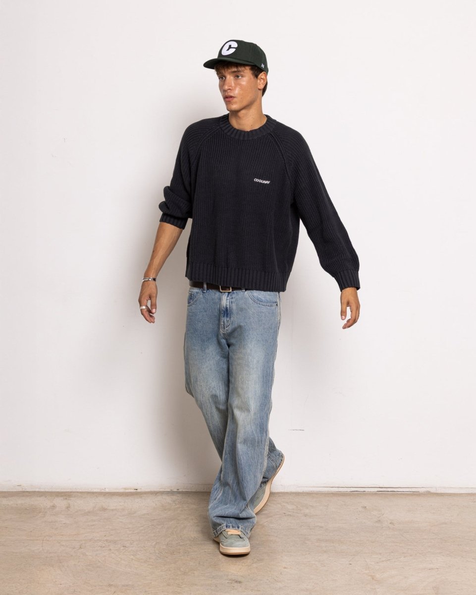 Black Knit Sweater