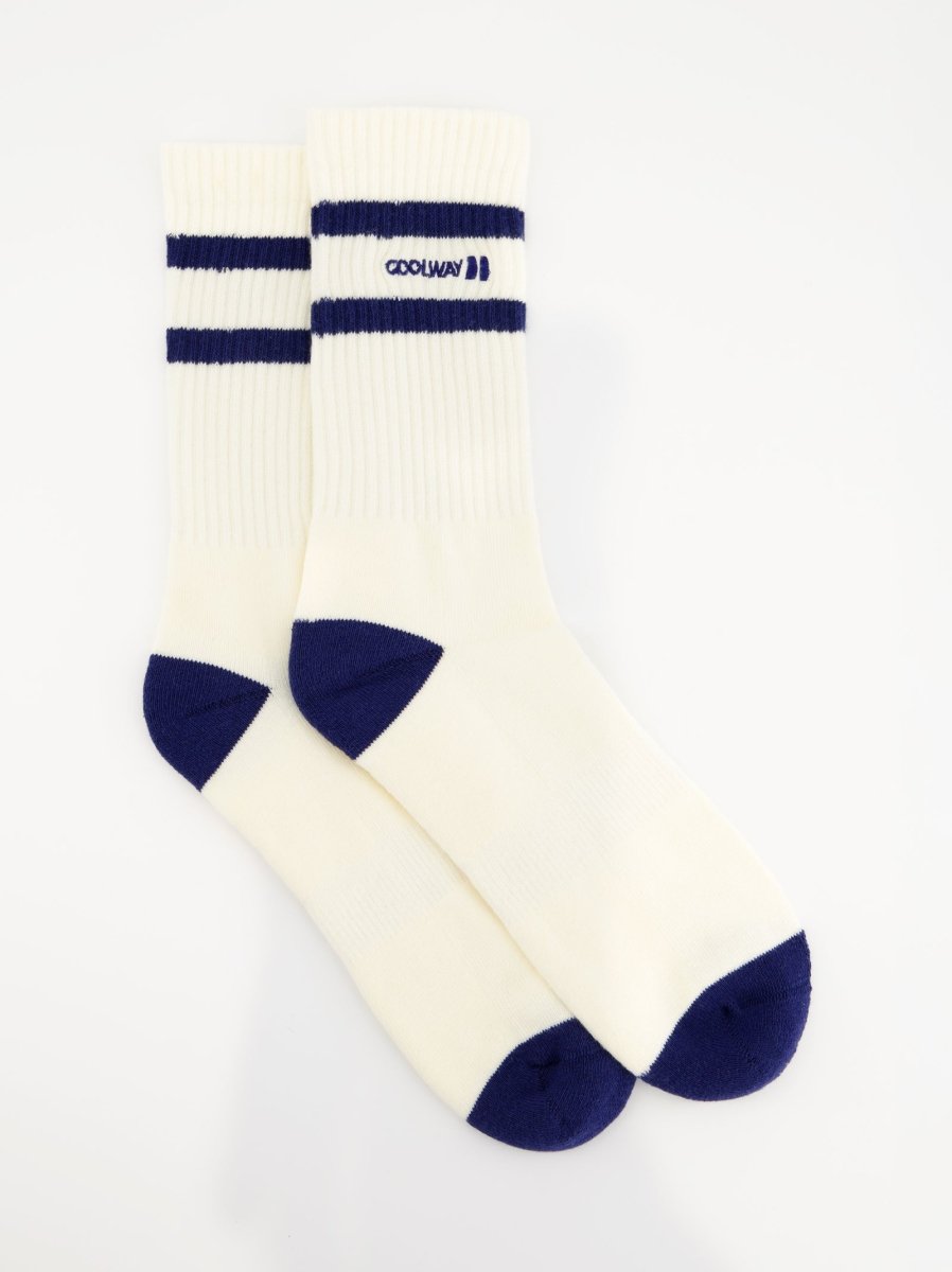 Kou  Court blue socks | Coolway Sneakers Brand