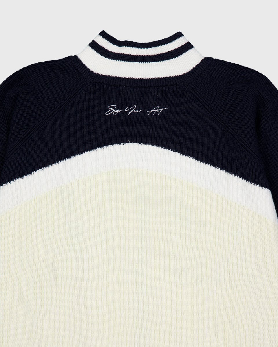 Ice Knit Zipper
