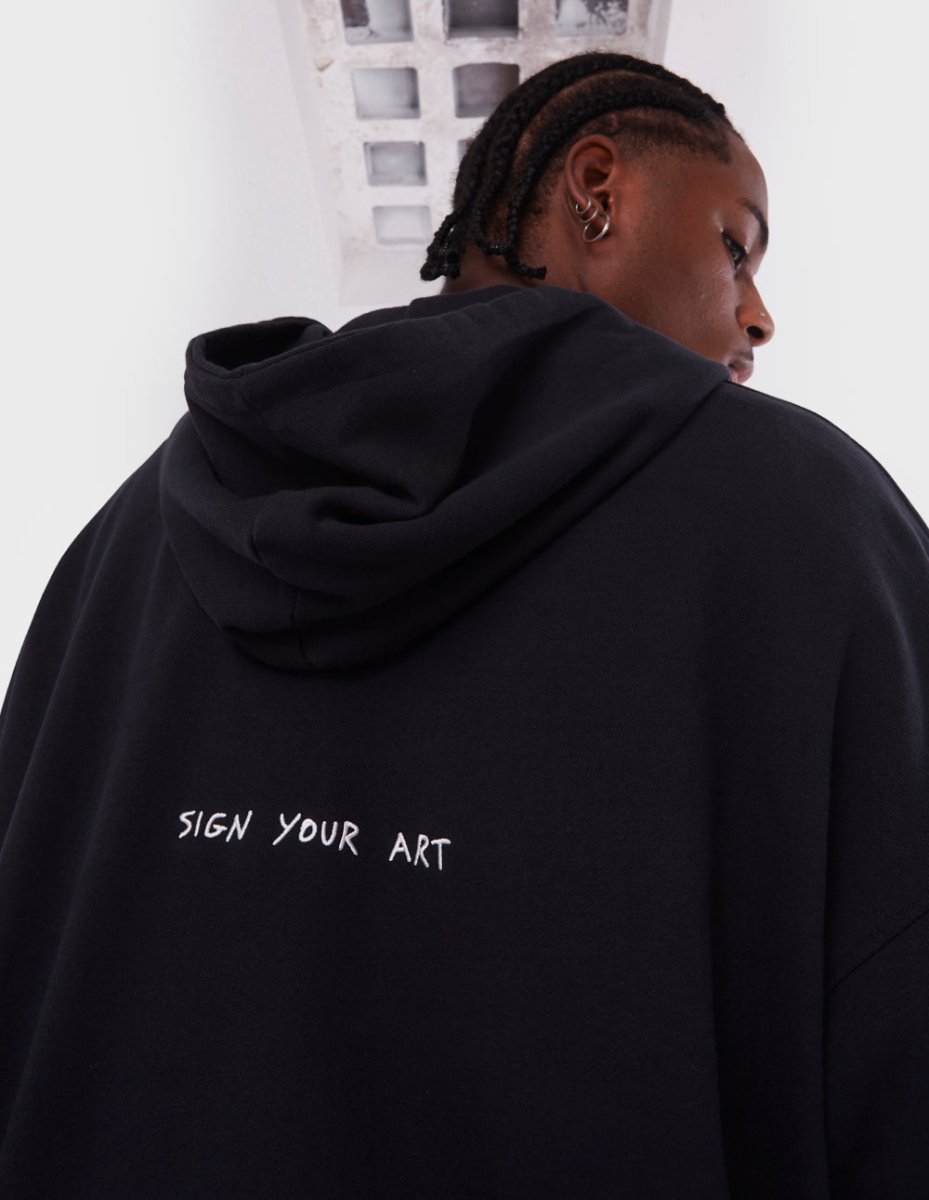Roomy Black Hoodie