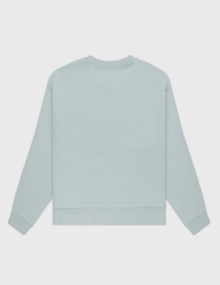 Embossed Sky Blue Crewnceck