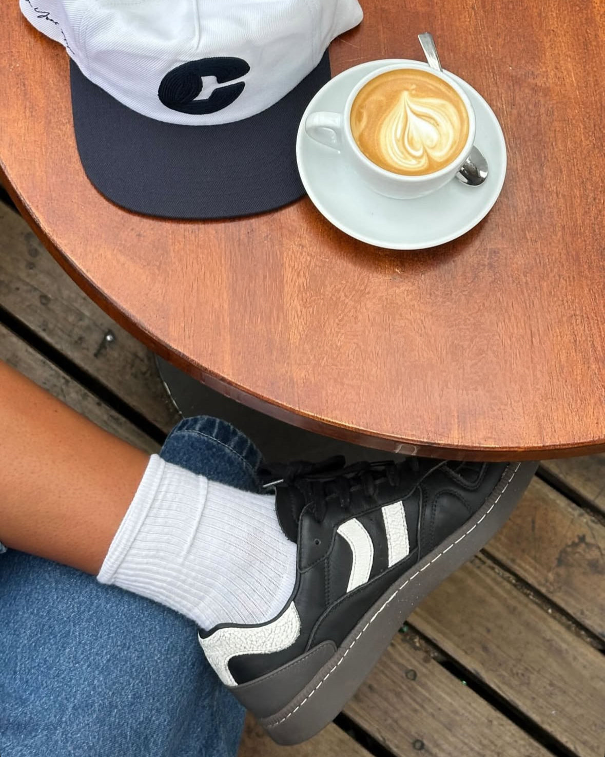 Goal black leather | Coolway Sneakers Brand