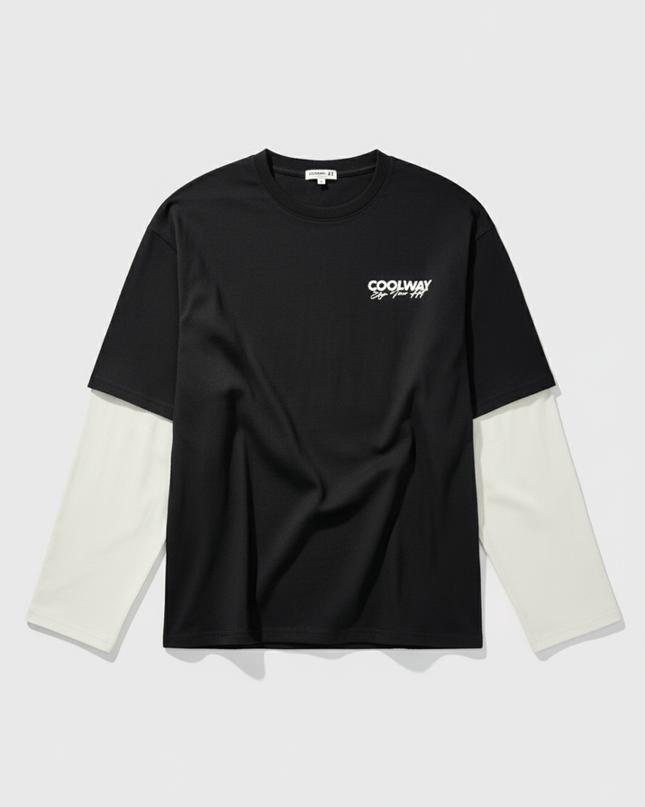 Black Double Sleeve
