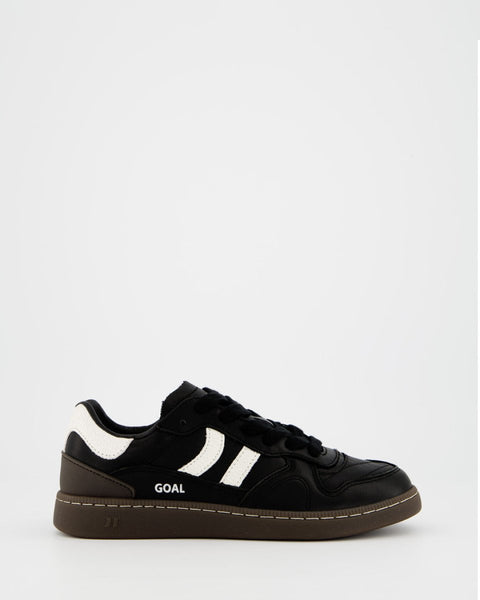 Goal black leather | Coolway Sneakers Brand