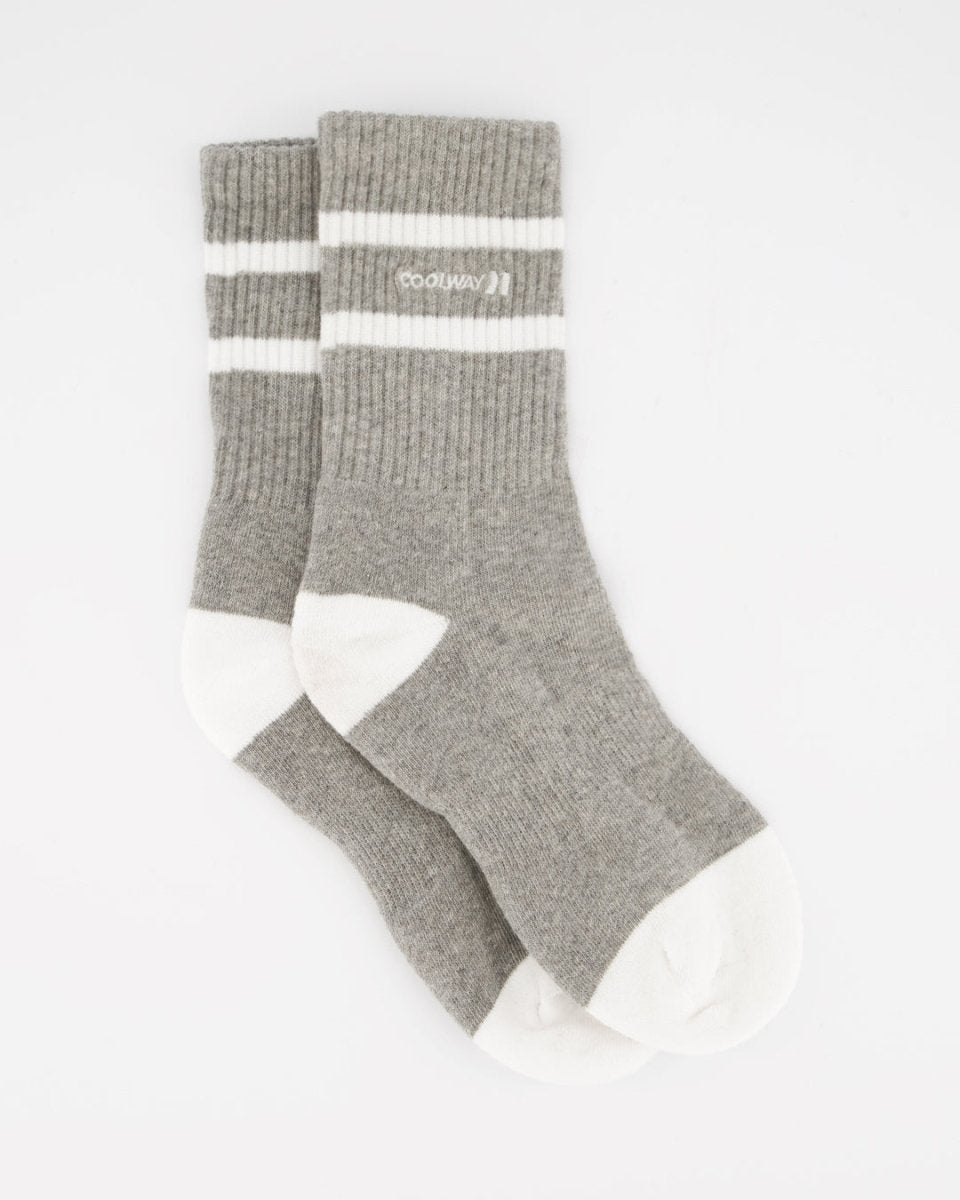 Socks Court Grey