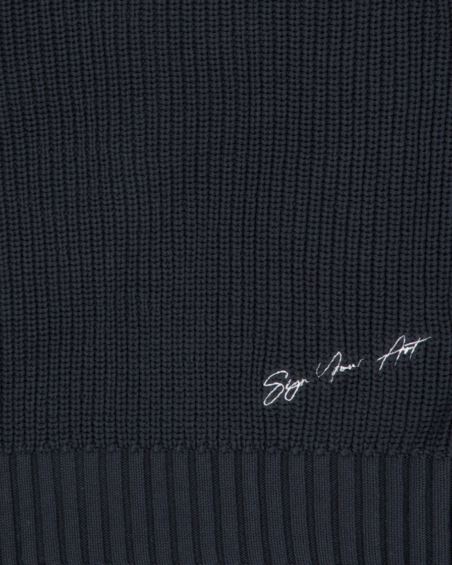 Black Knit Sweater