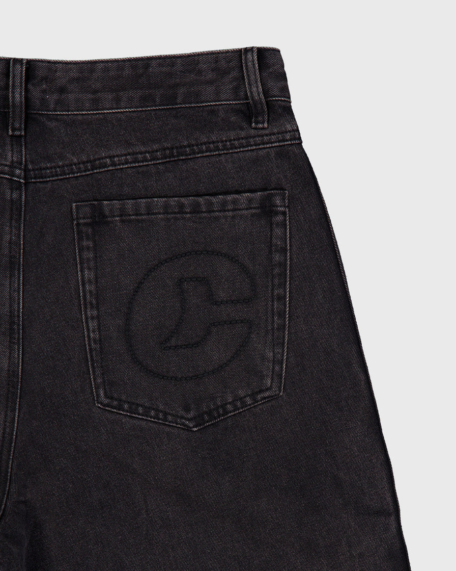 Loose Black Jeans