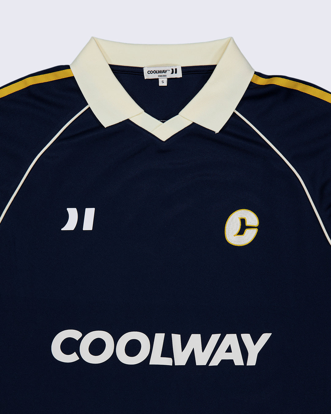 Navy Ink Football Tee