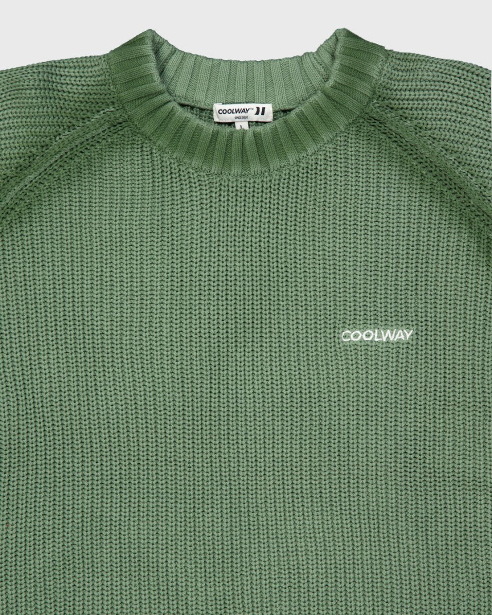 Green Knit Sweater