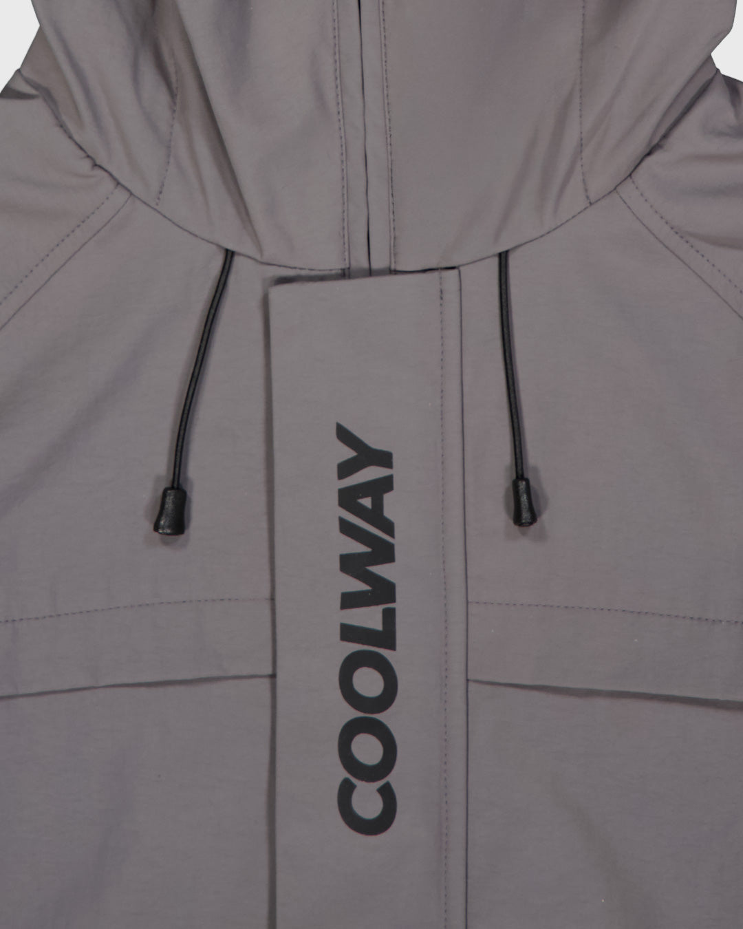 Storm Grey Windbreaker