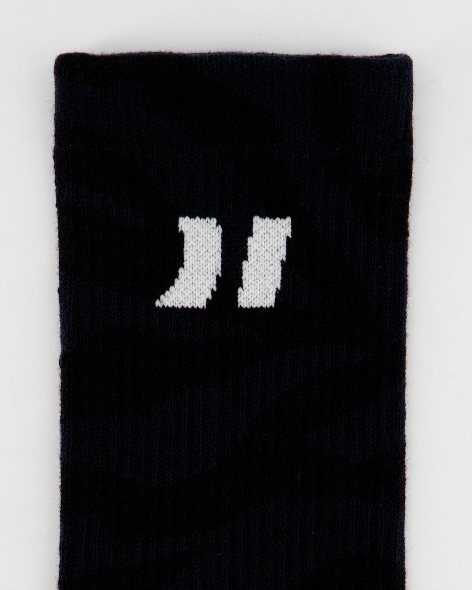 Zebra Black Socks