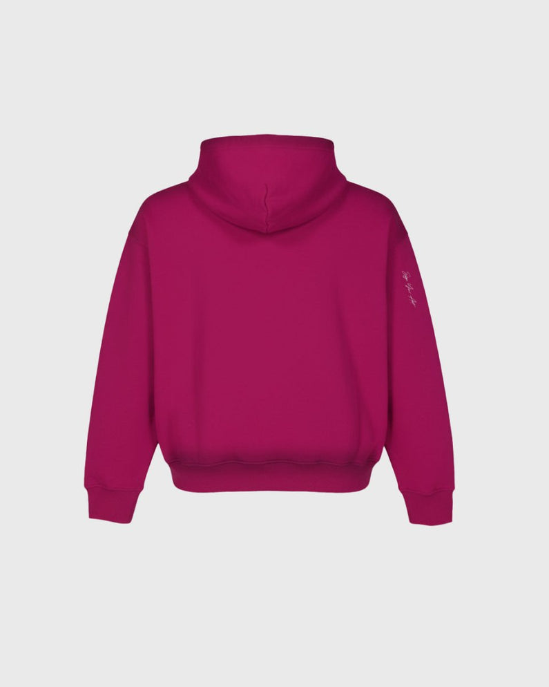 Break Wine Zipper Hoodie