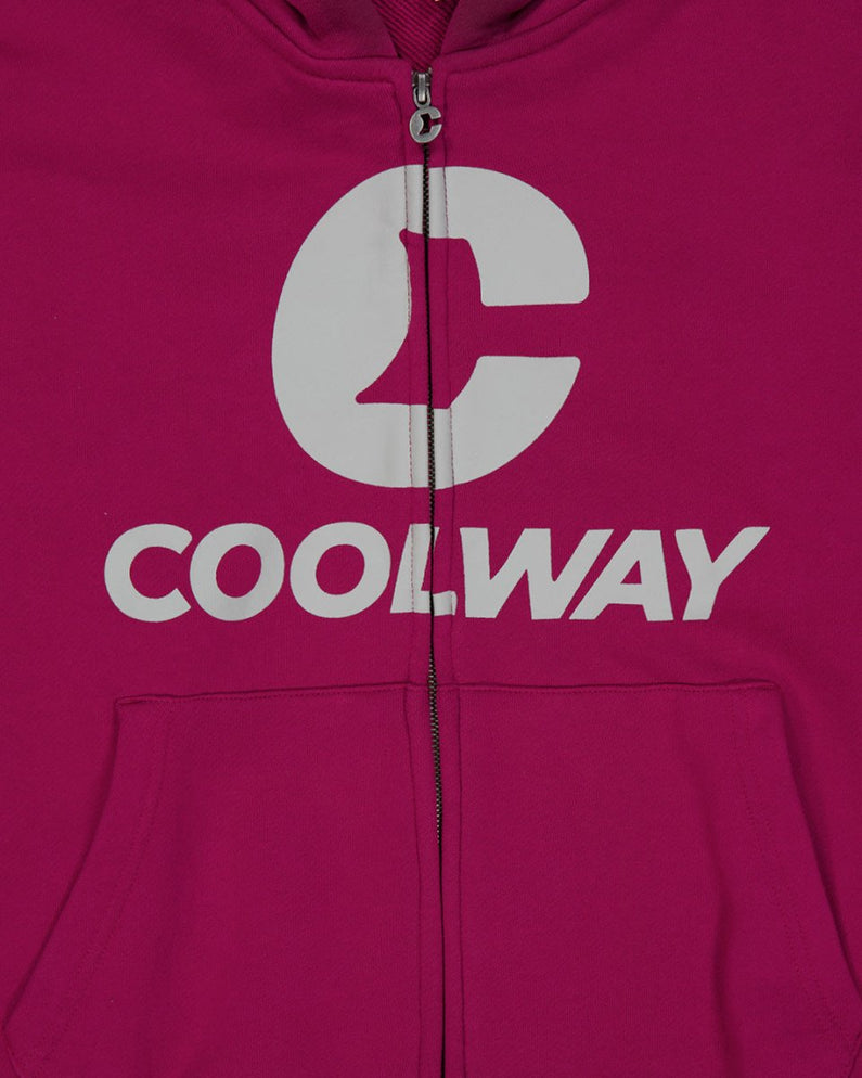 Break Wine Zipper Hoodie