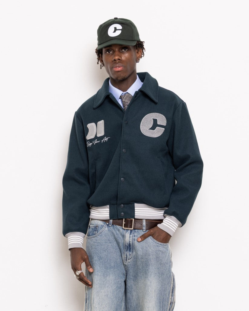 Dark Green Varsity