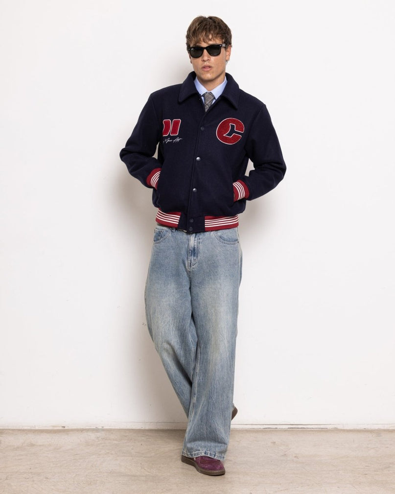 Dark Navy Varsity