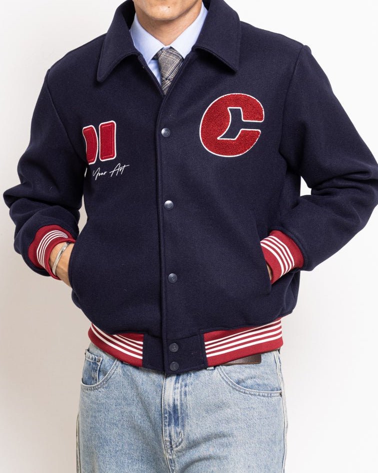 Dark Navy Varsity