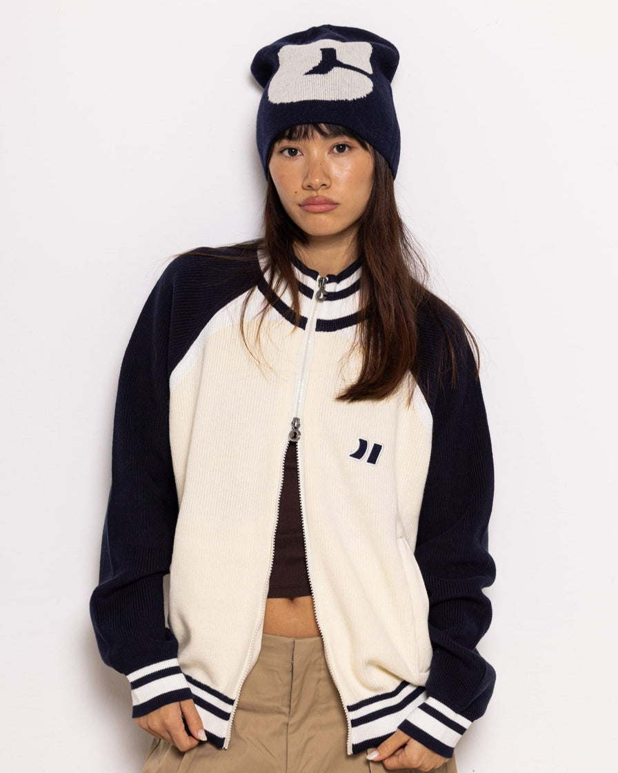 Ice Knit Zipper