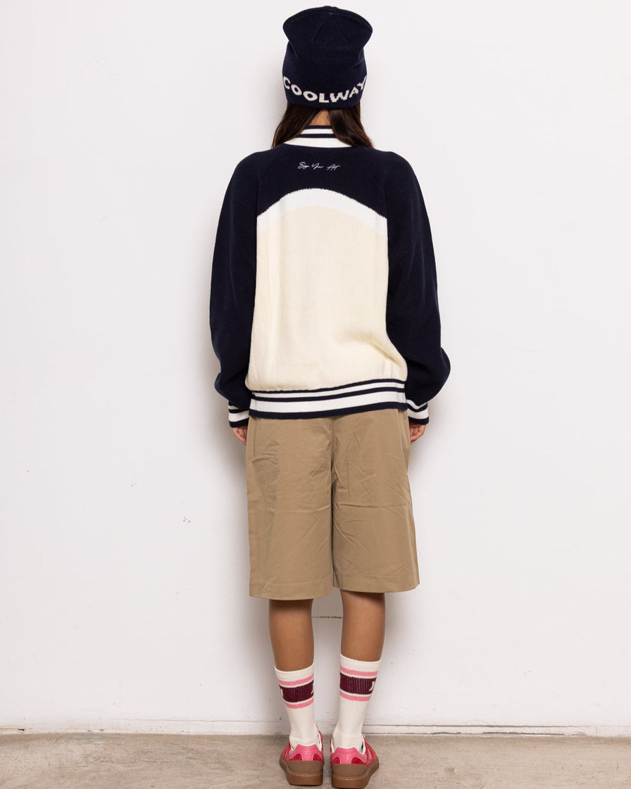 Ice Knit Zipper