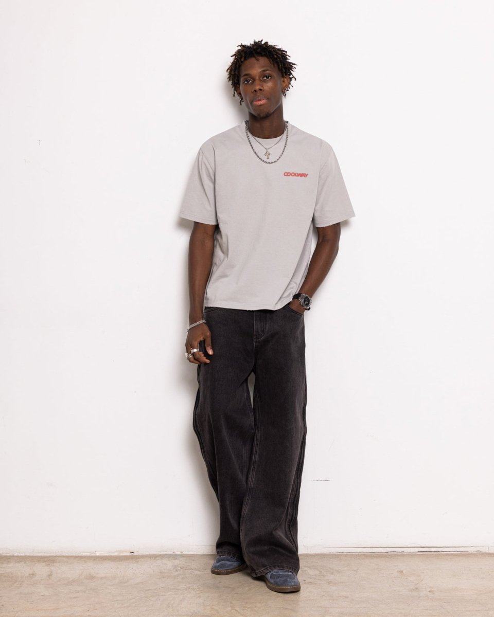 Loose black jeans | Coolway Sneakers Brand