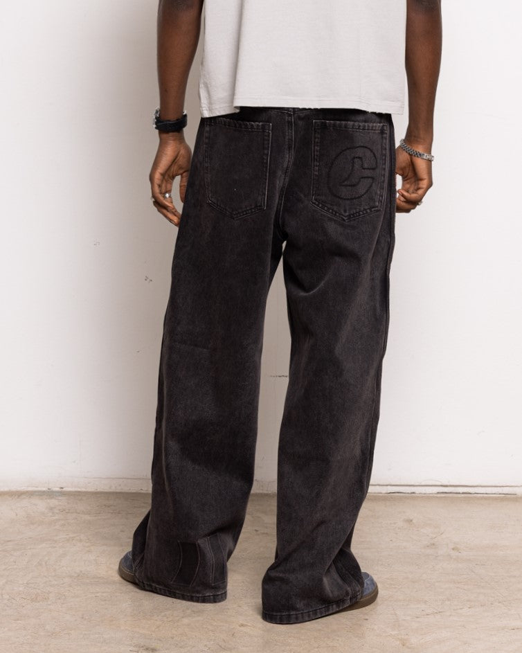 Loose black jeans | Coolway Sneakers Brand