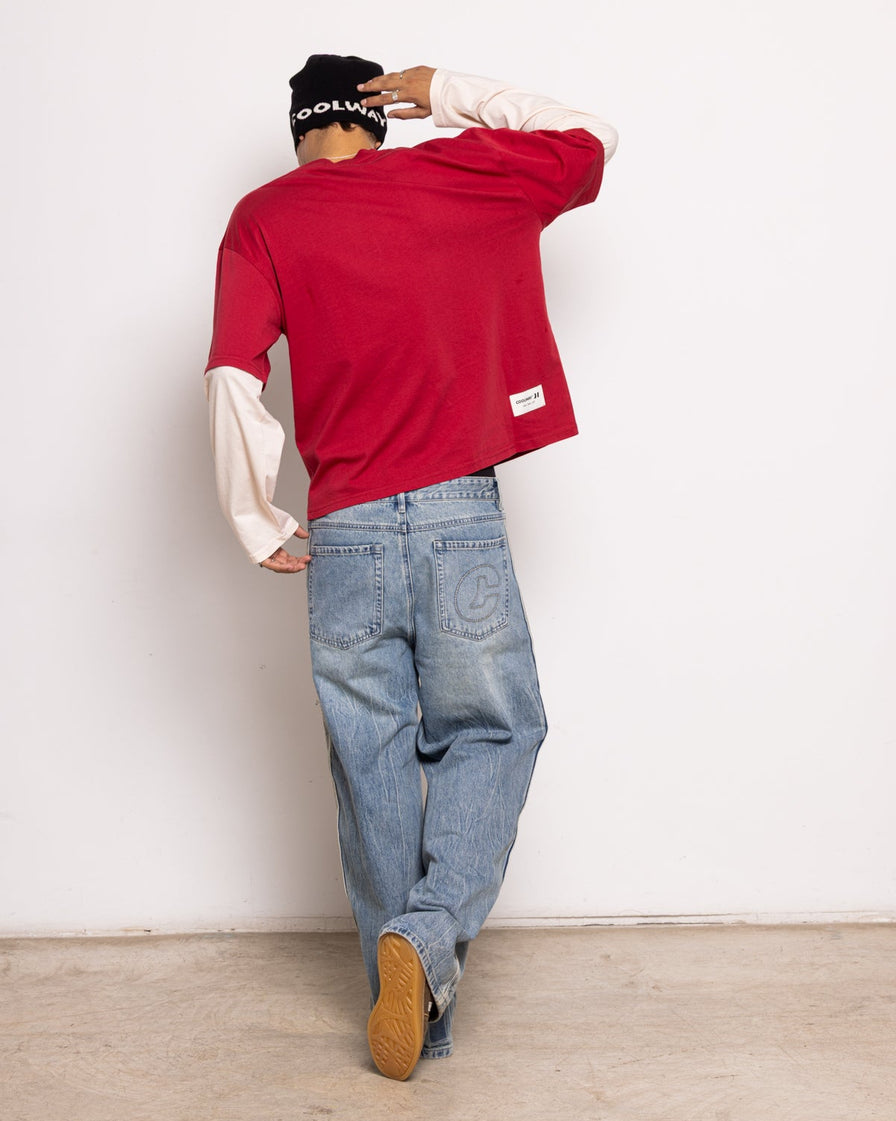 Red Double Sleeve