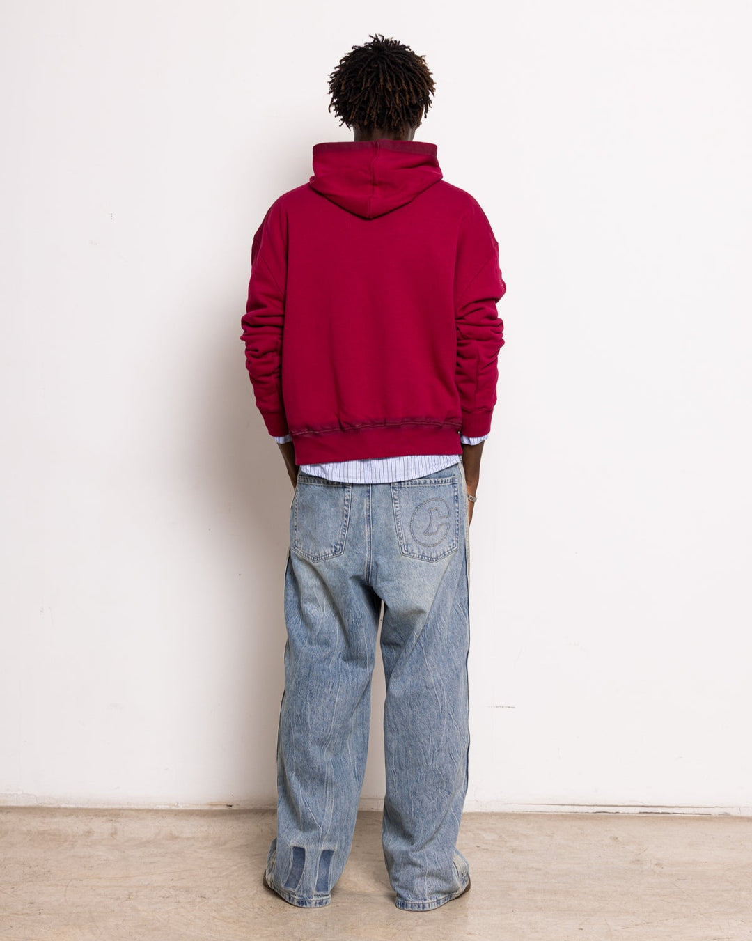 Break Wine Zipper Hoodie