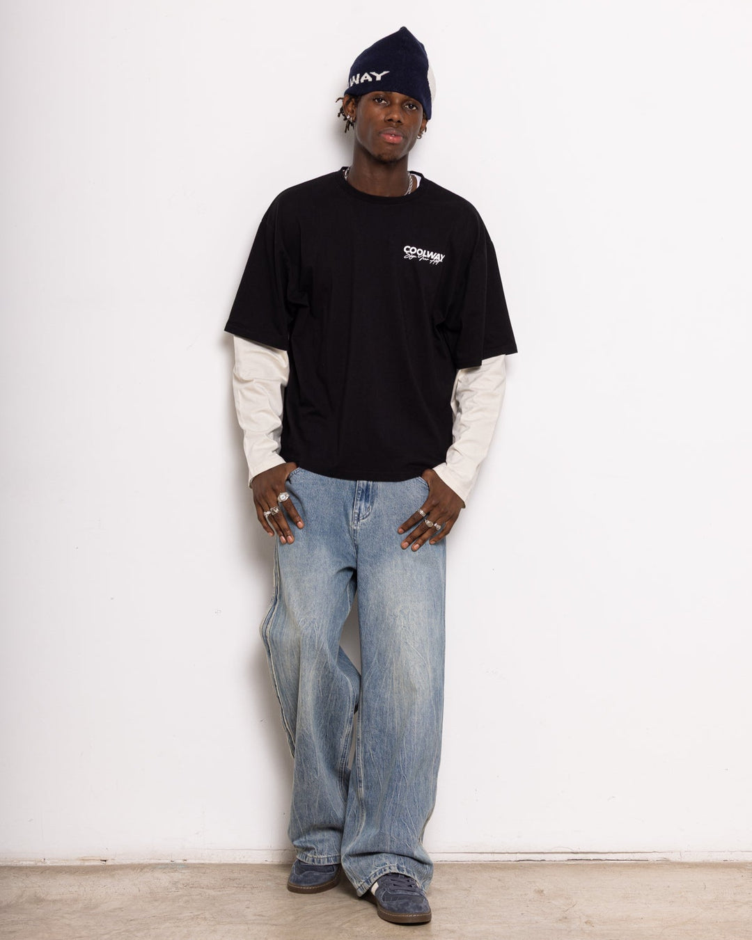 Black Double Sleeve