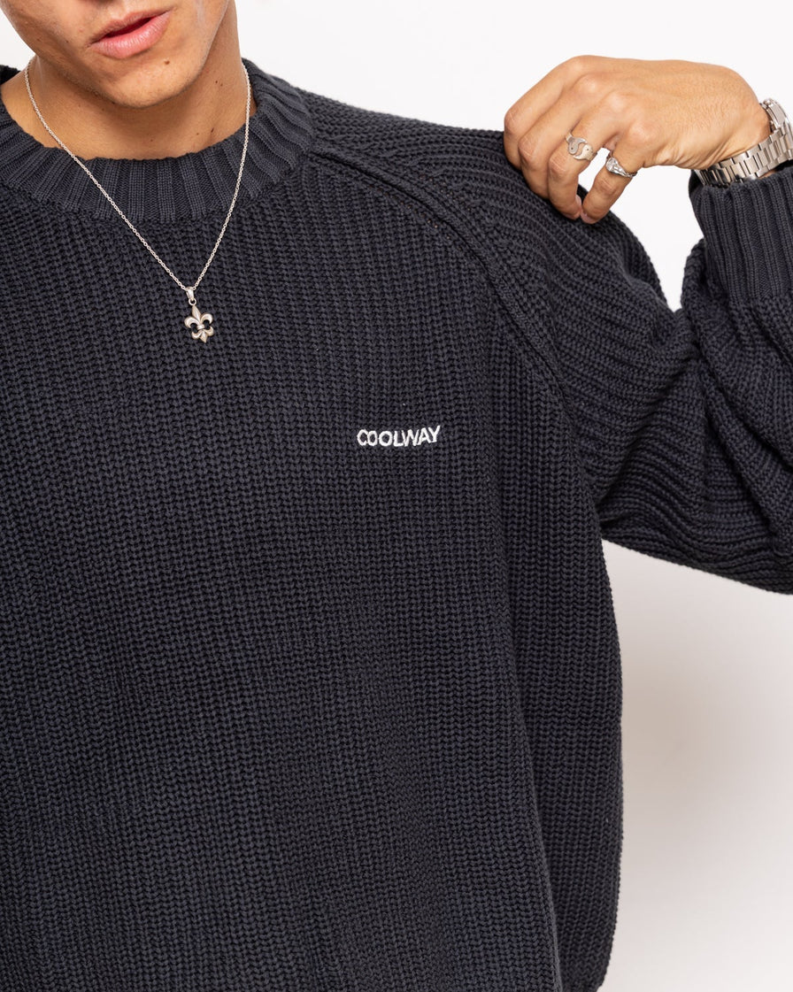 Black Knit Sweater