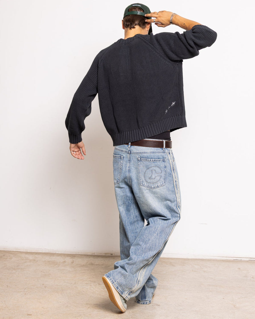 Black Knit Sweater