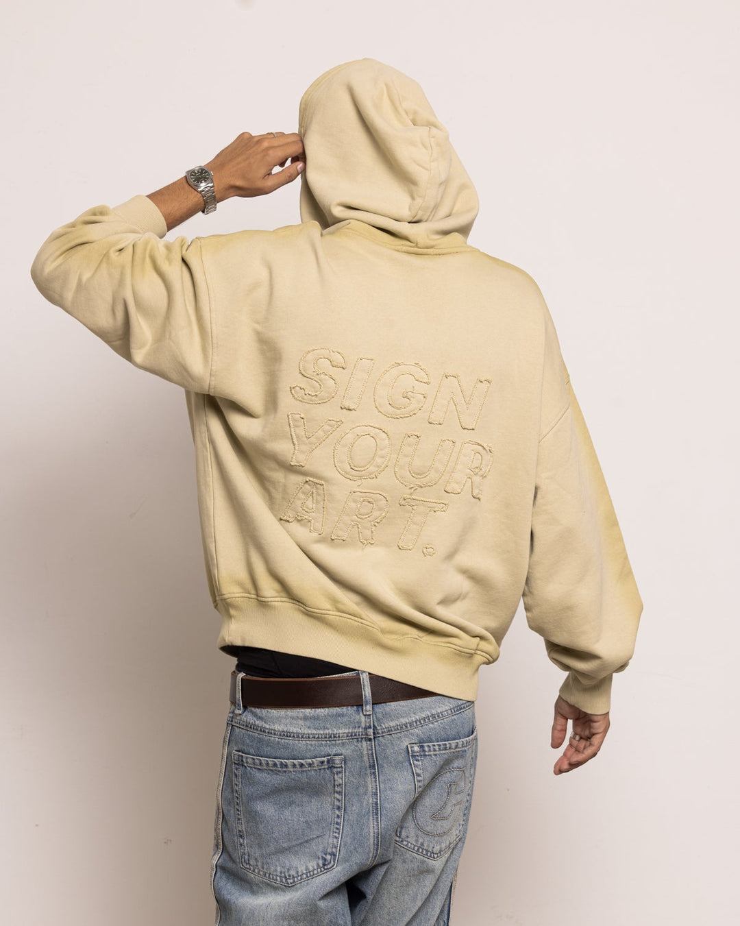 Washed Green Hoodie