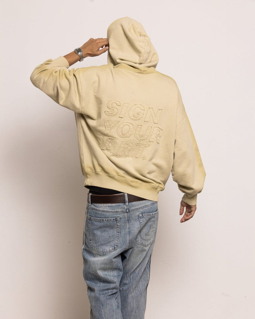 Washed Green Hoodie