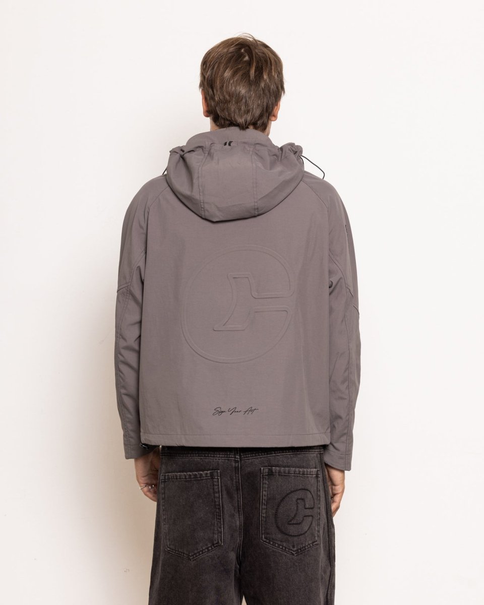 Storm grey windbreaker | Coolway Sneakers Brand