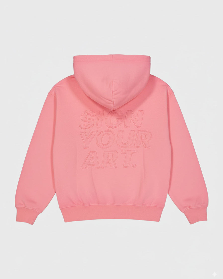 Washed Pink Hoodie