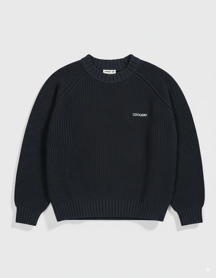 Black Knit Sweater