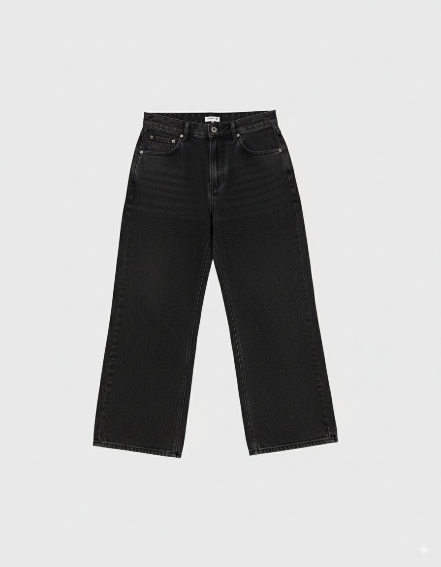 Loose Black Jeans