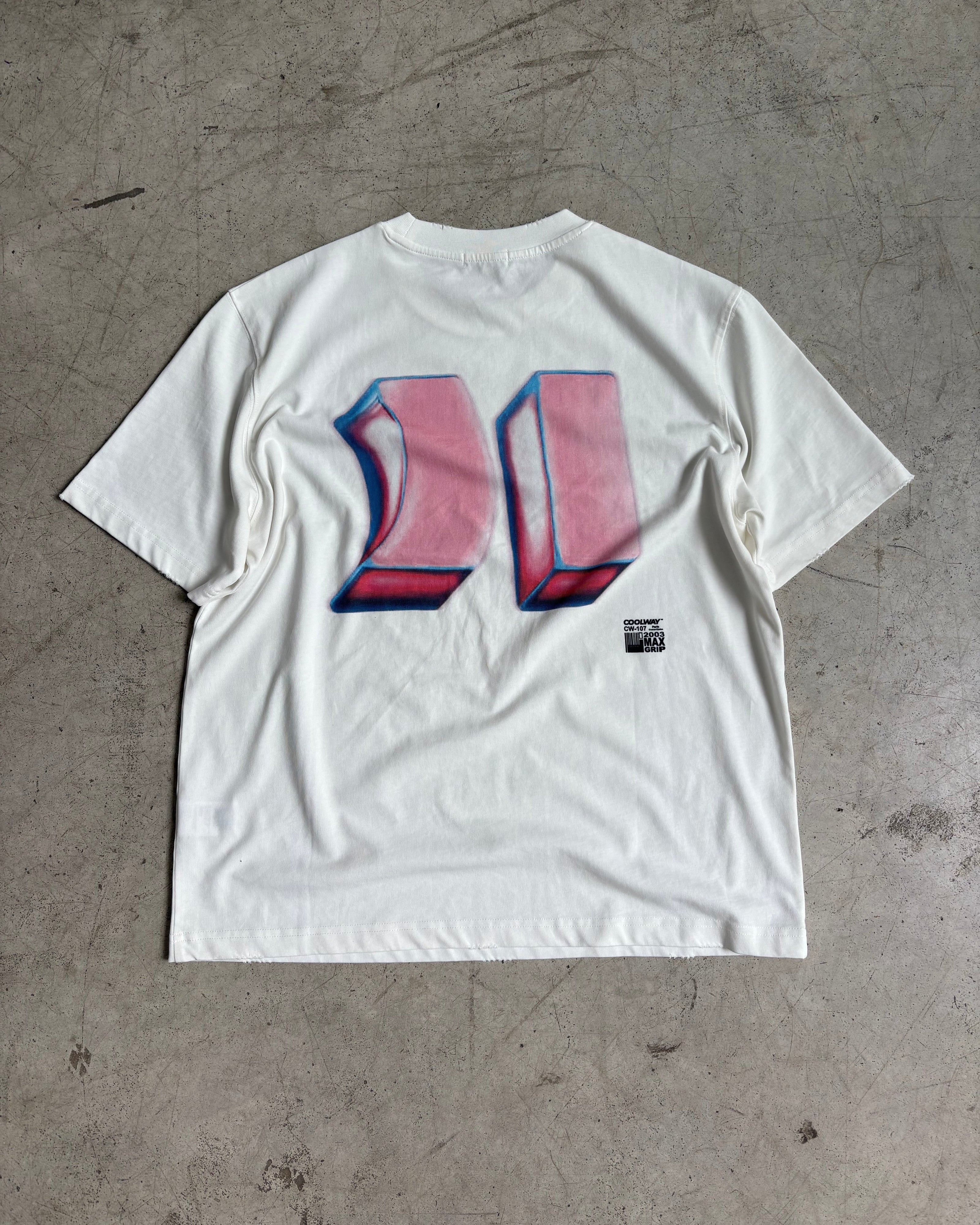 Dual White T-Shirt