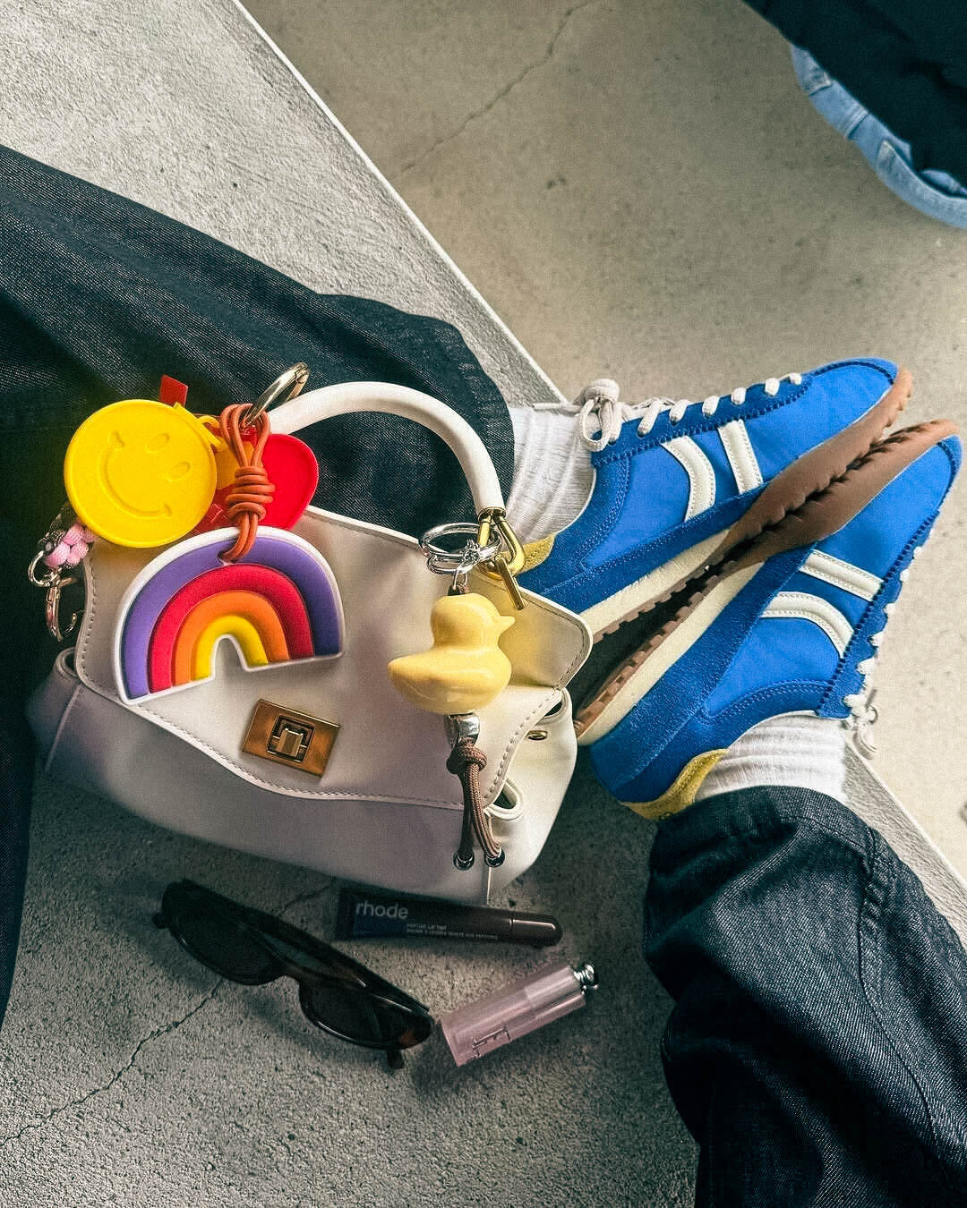 C' cap white | Coolway Sneakers Brand