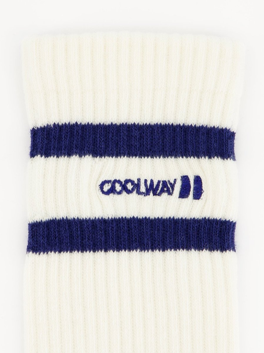 Court blue socks | Coolway Sneakers Brand