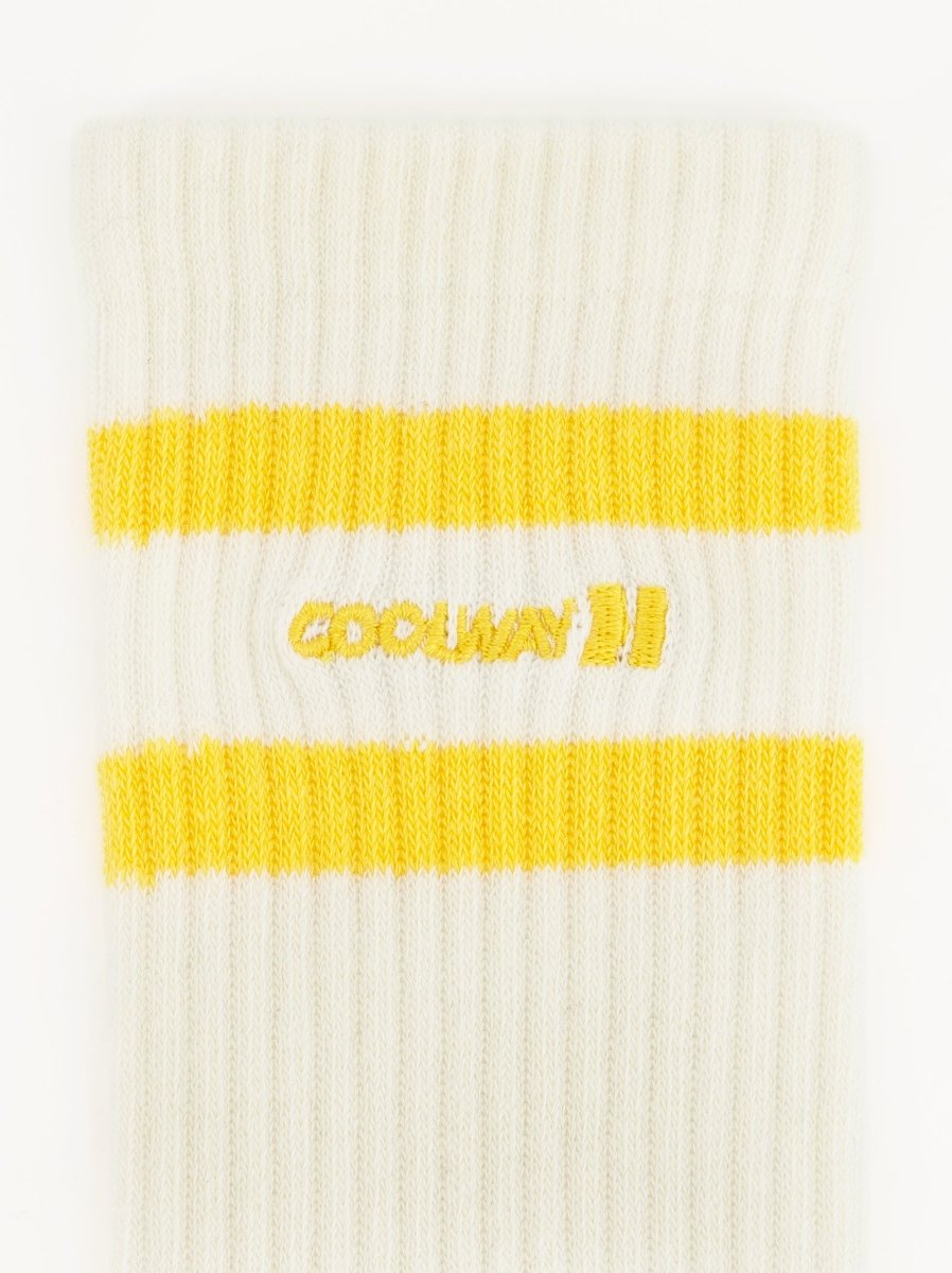 Court yellow socks | Coolway Sneakers Brand