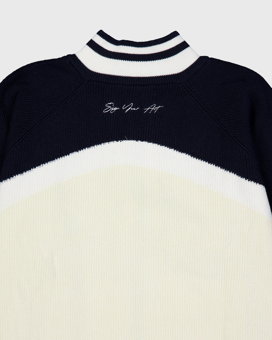 Ice Knit Zipper