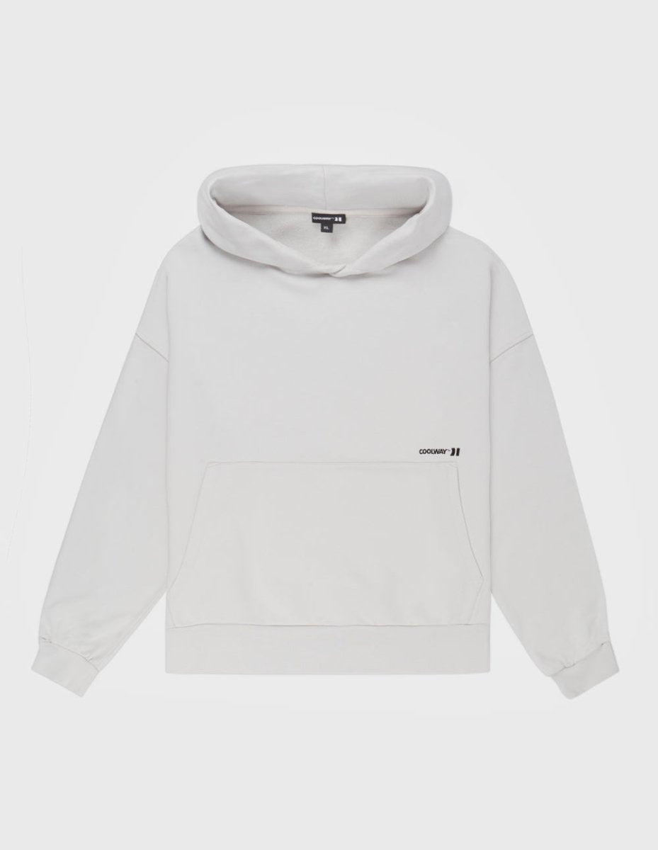 Embossed Black Crewneck