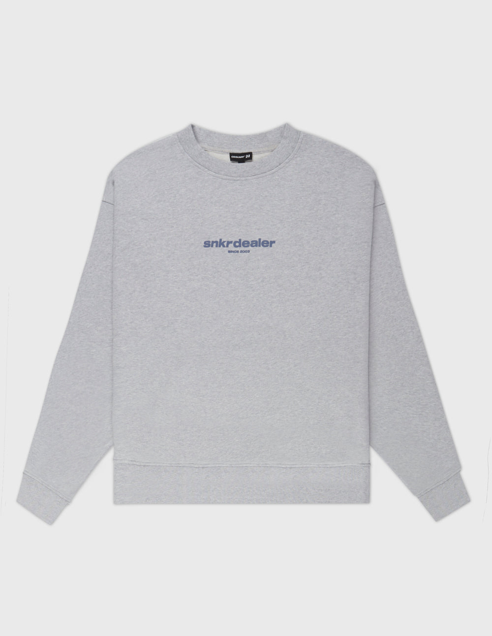 STRAIGHT GREY CREWNECK