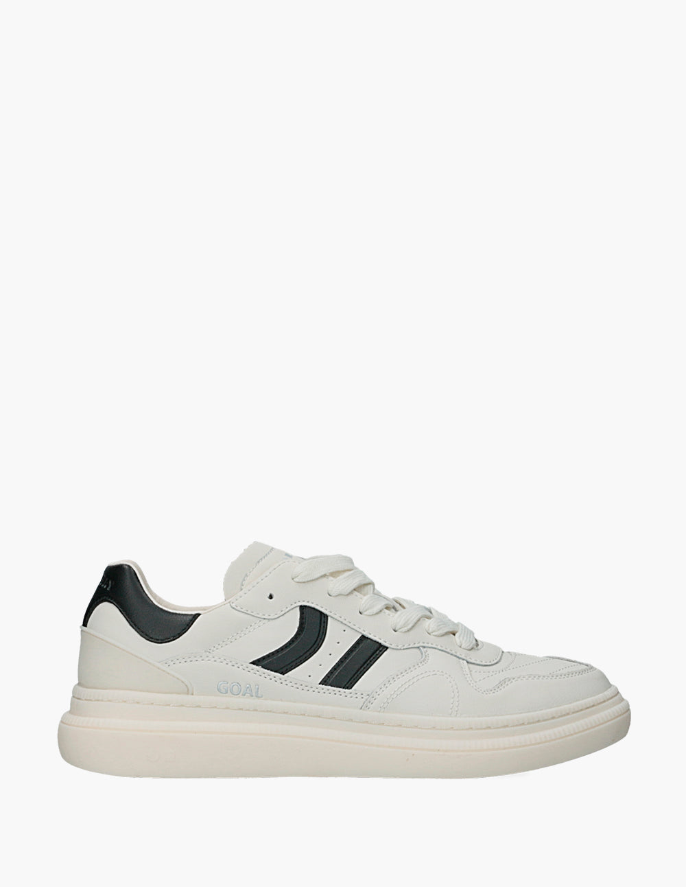 GOAL HI WHITE LEATHER MEN