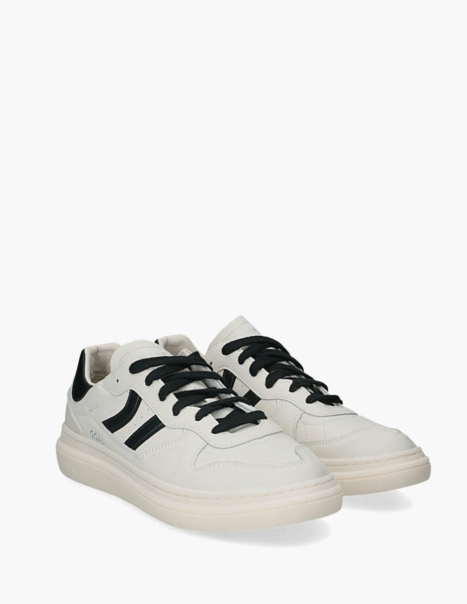 GOAL HI WHITE LEATHER